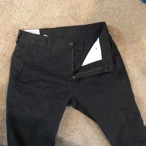 levi black jeans